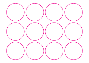 Metric/Decimal Circle Template (W33513)