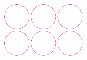 Metric/Decimal Circle Template (W33513)