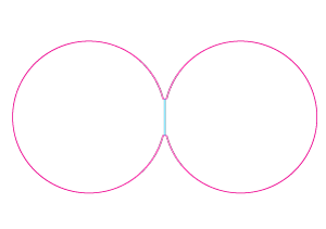 4pp Circle Shape - 1up SRA4